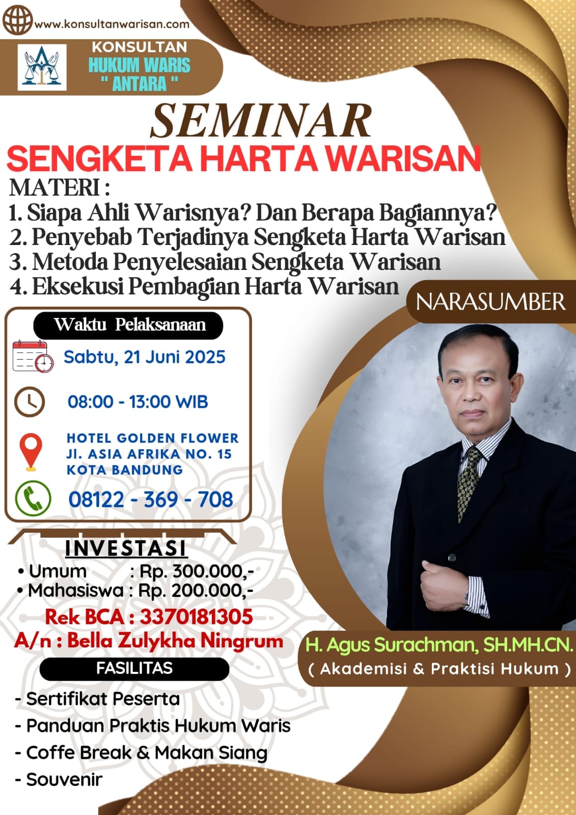 Menanangani Sengketa Harta Warisan